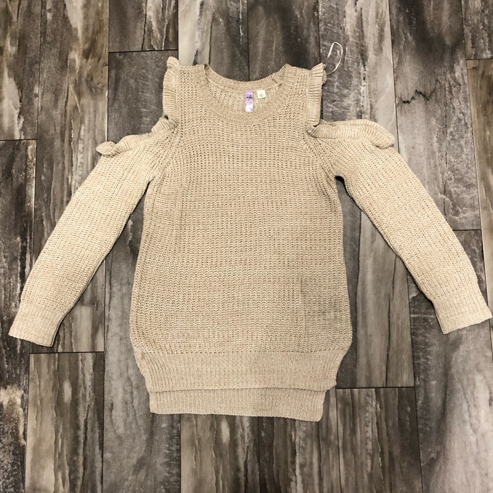 Alya Off The Shoulder Shoulder-less Sweater S